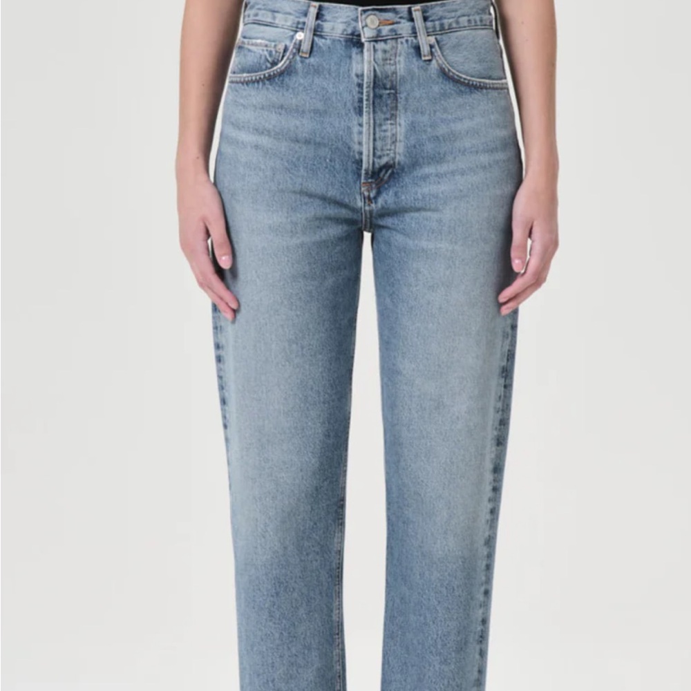 AGOLDE 90'S PINCH WAIST HIGH RISE STRAIGHT